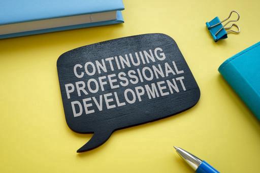 writing saying continued professional development