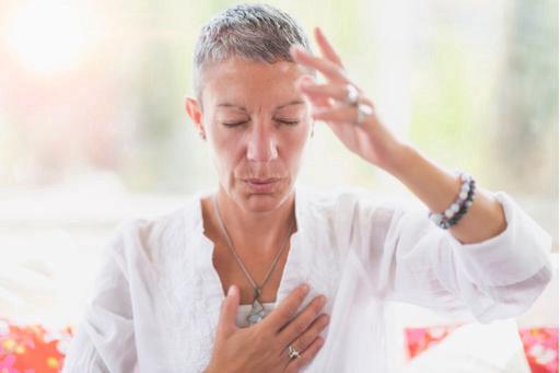 lady listening to inner wisdom